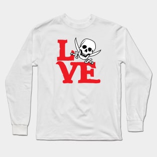 Love a Pirate Long Sleeve T-Shirt